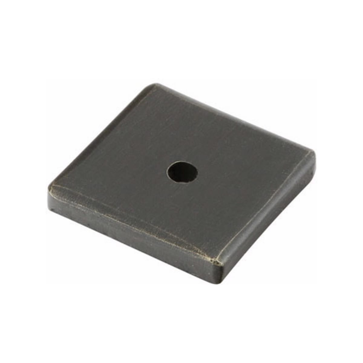 Sandcast Square Cabinet Backplate for Knob