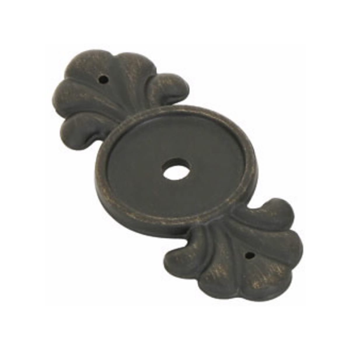 Tuscany Bronze Cabinet Backplate for Knob